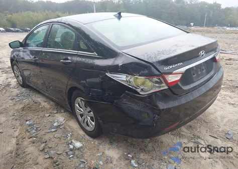 2011 Hyundai Sonata Gls from USA, damaged, VIN 5NPEB4AC5BH113206